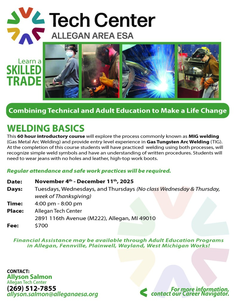 Fall Welding flyer