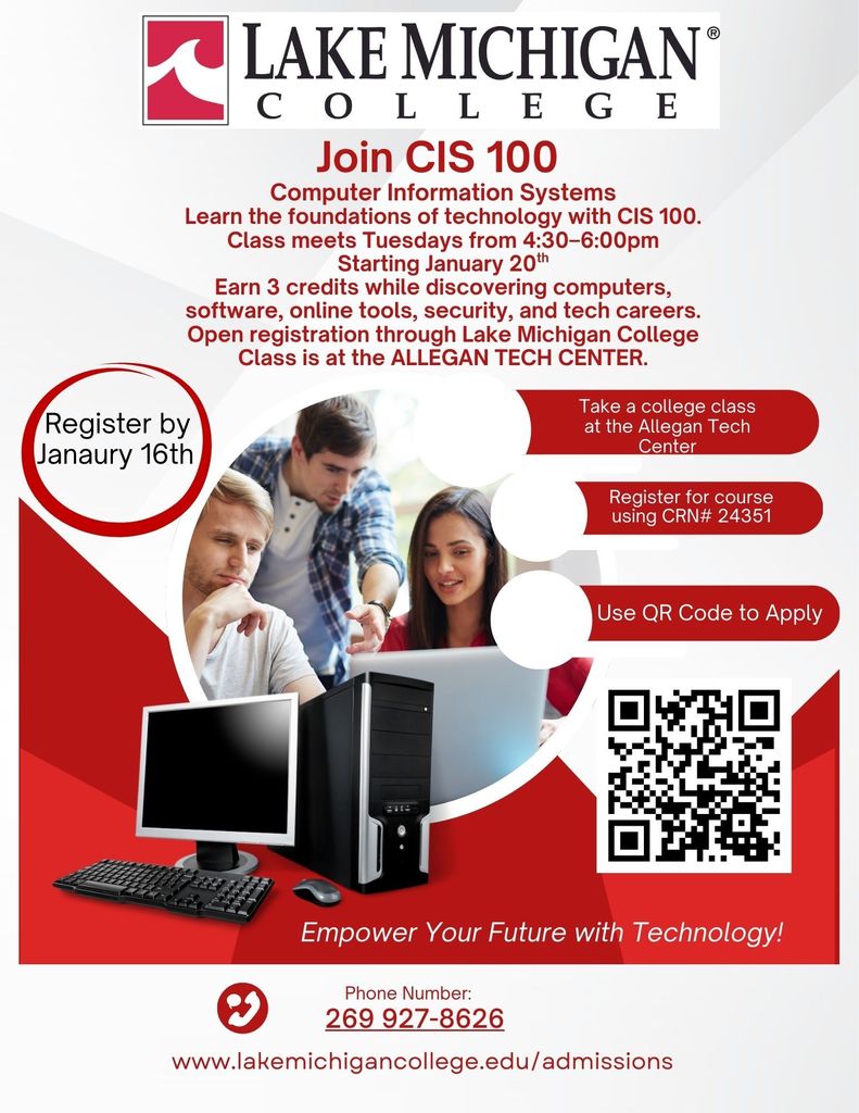 CIS 100 LMC Cours flyer