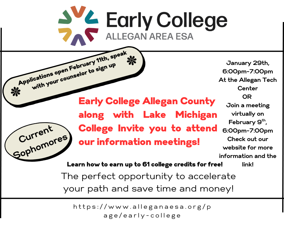 Information Meetings for Early college