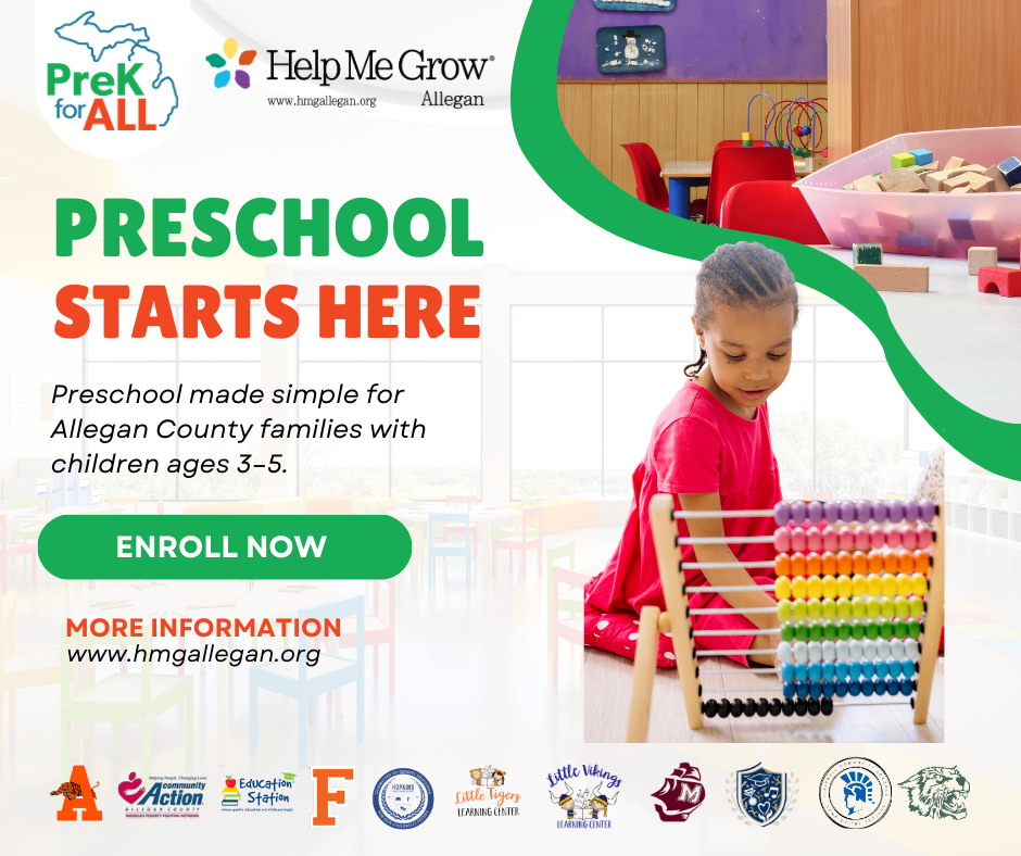 Preschool located in Allegan county