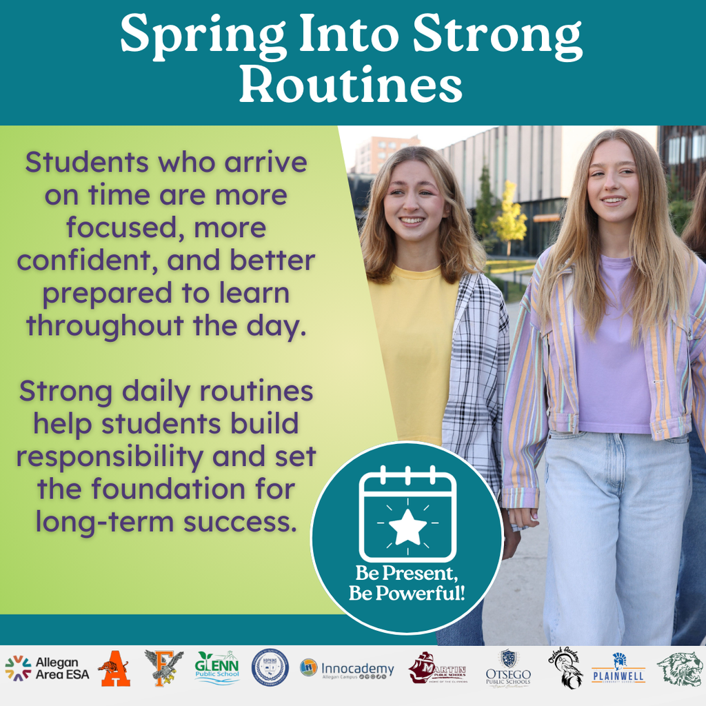 Spring into strong routines