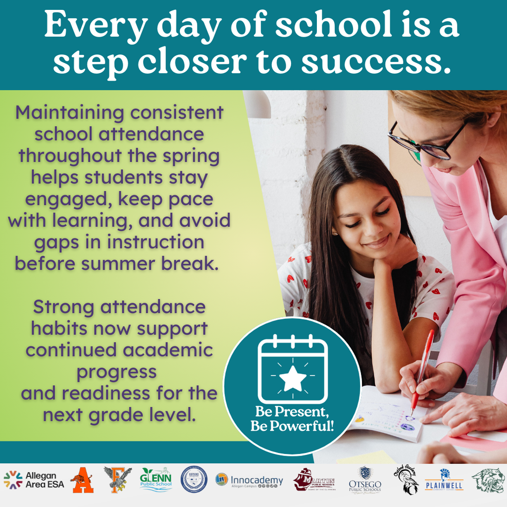 Every day of school is a step closer to success