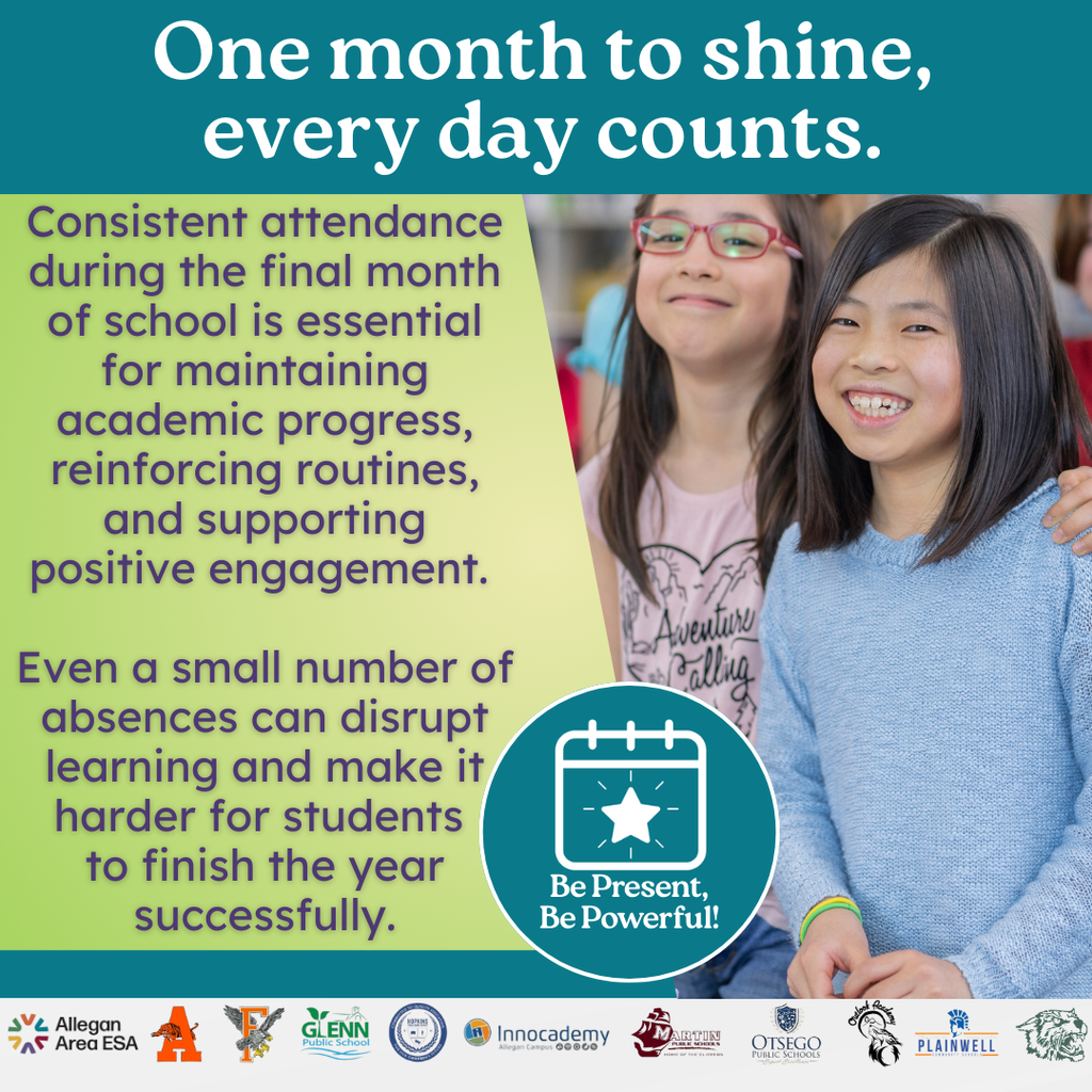 One month to shine, every day counts