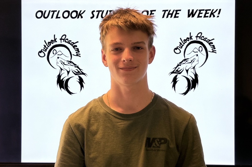 Samuel a student of the week!