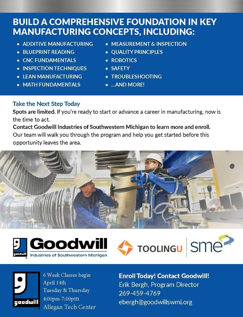 Page 2 of Manufacturing flyer