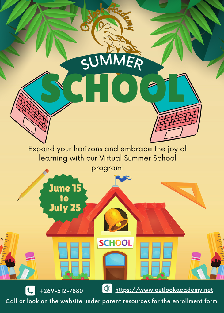 a picture advertising summer school.
