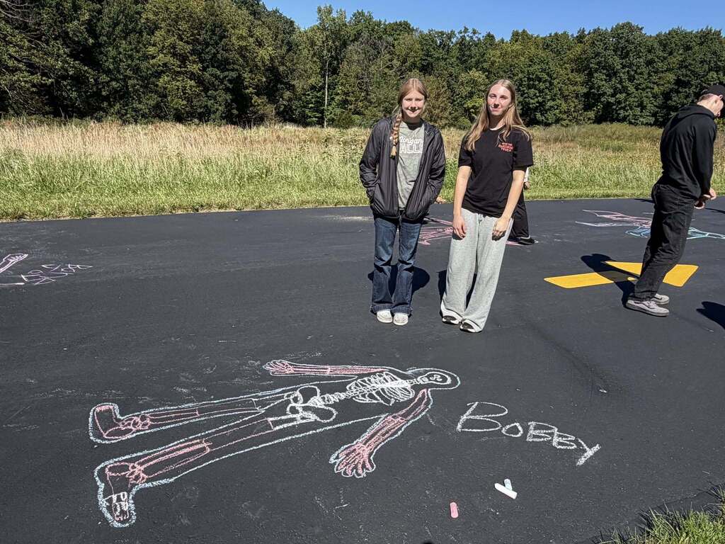 Emergency Medical Services learning about the human body and anatomy 