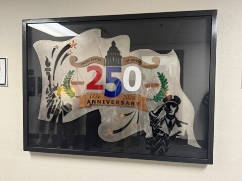 final artwork on display at Allegan County Courthouse