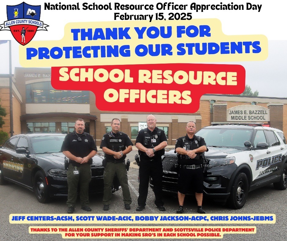 school resource officer thank you flyer