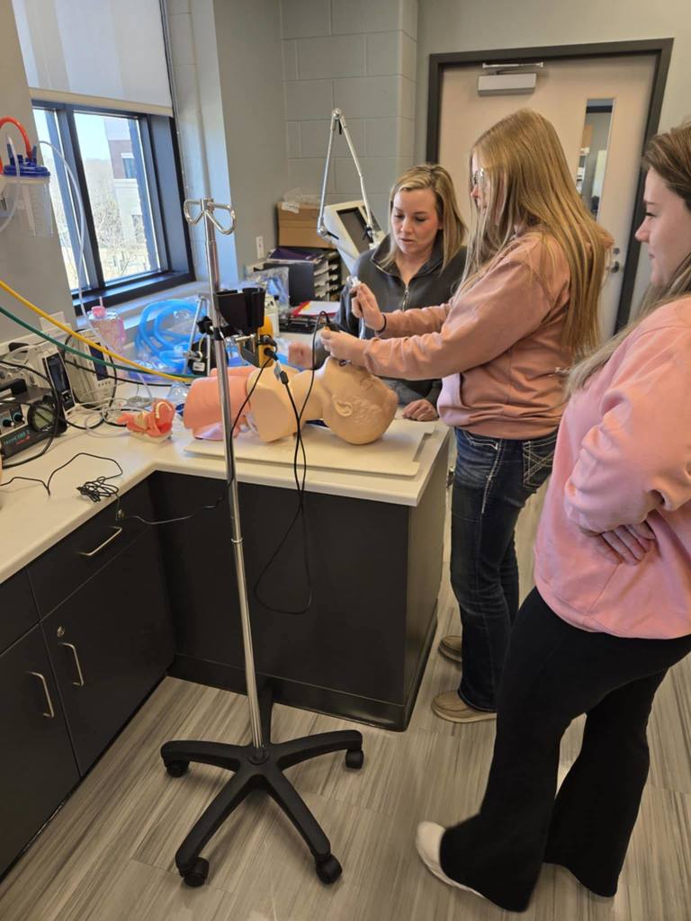 Allied Health and Pre-Nursing students attended the Future Healthcare Heroes Camp at SKYCTC.