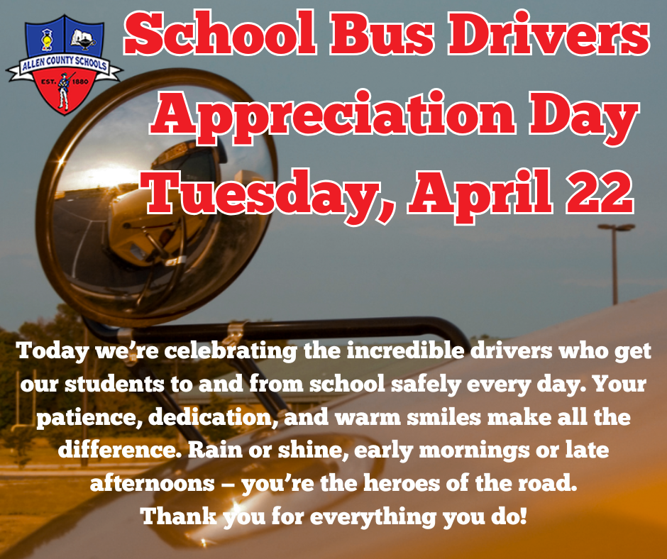 school bus drivers appreciation day