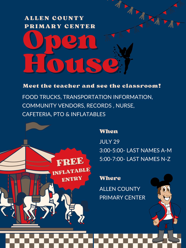 PC Open house flyer