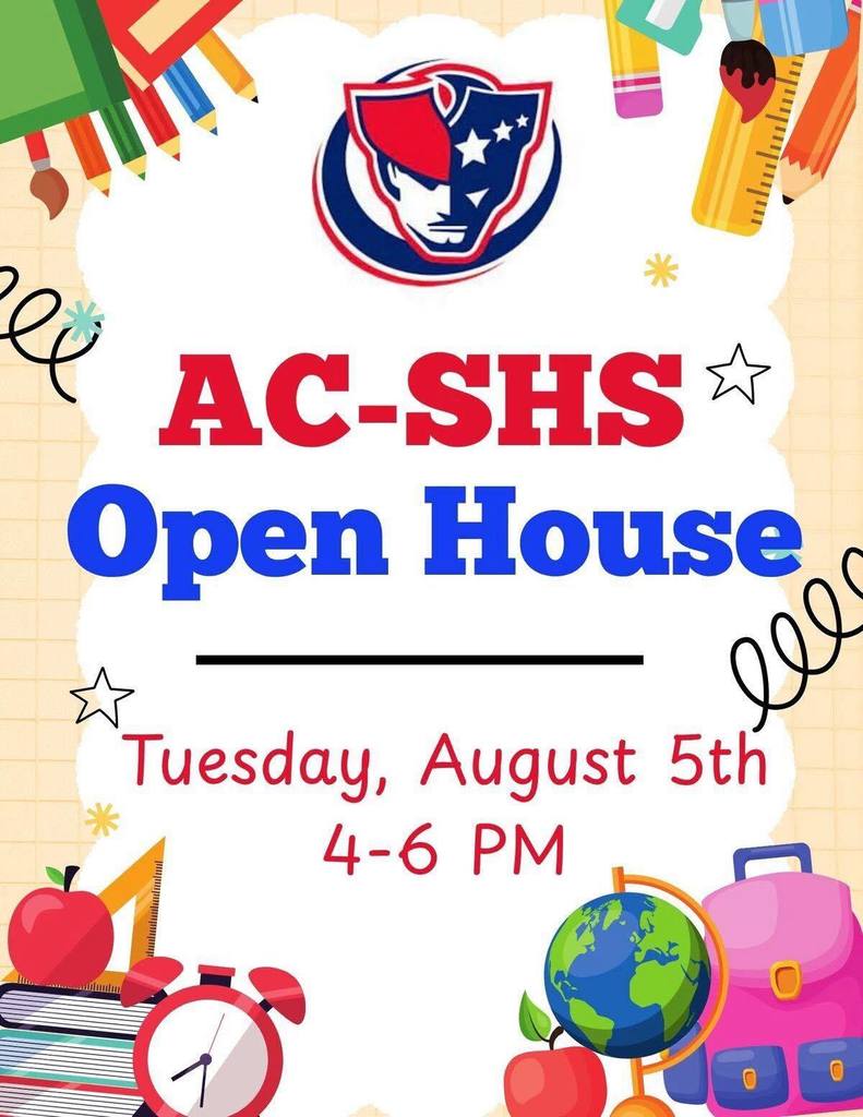 ACSHS Open house flyer
