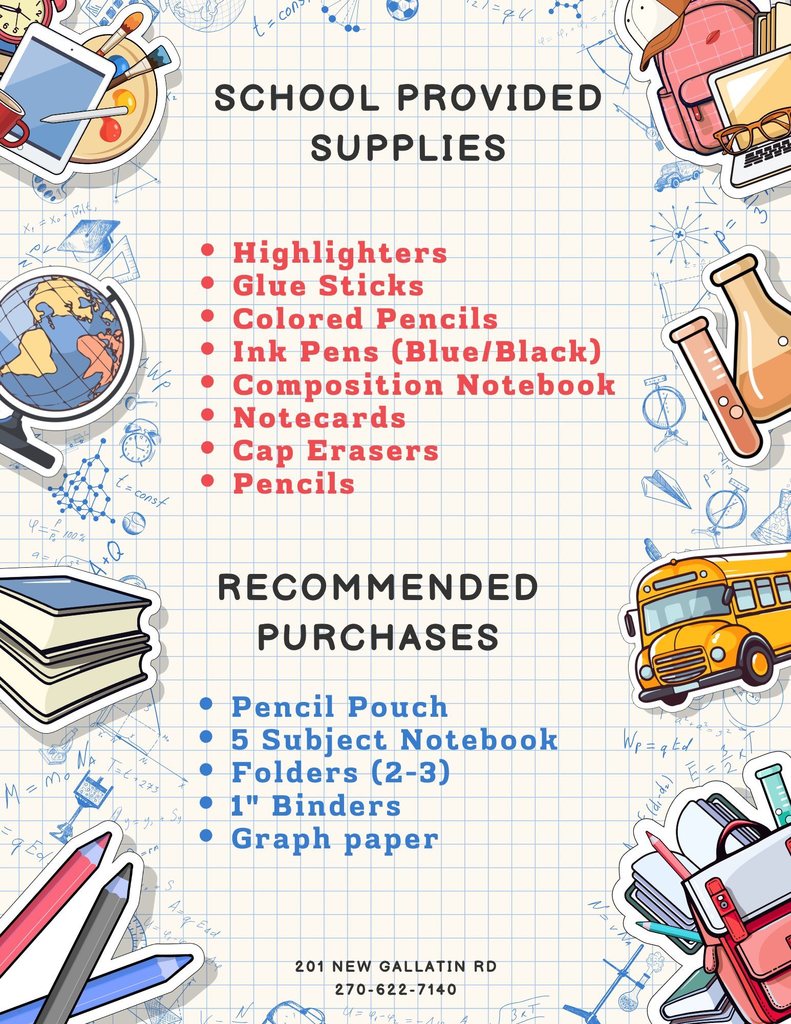 school supplies