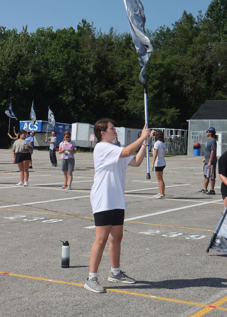 students at band camp