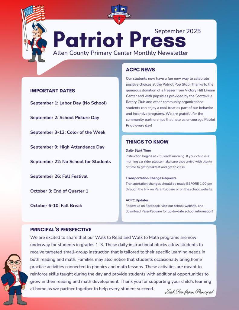 September Newsletter