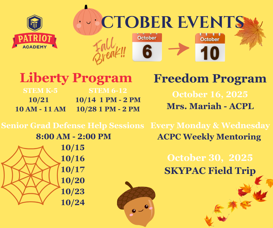 PA October Events