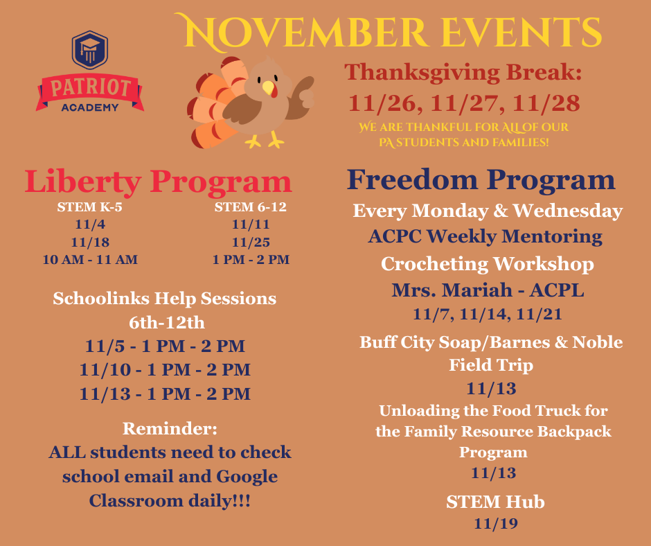 November Events