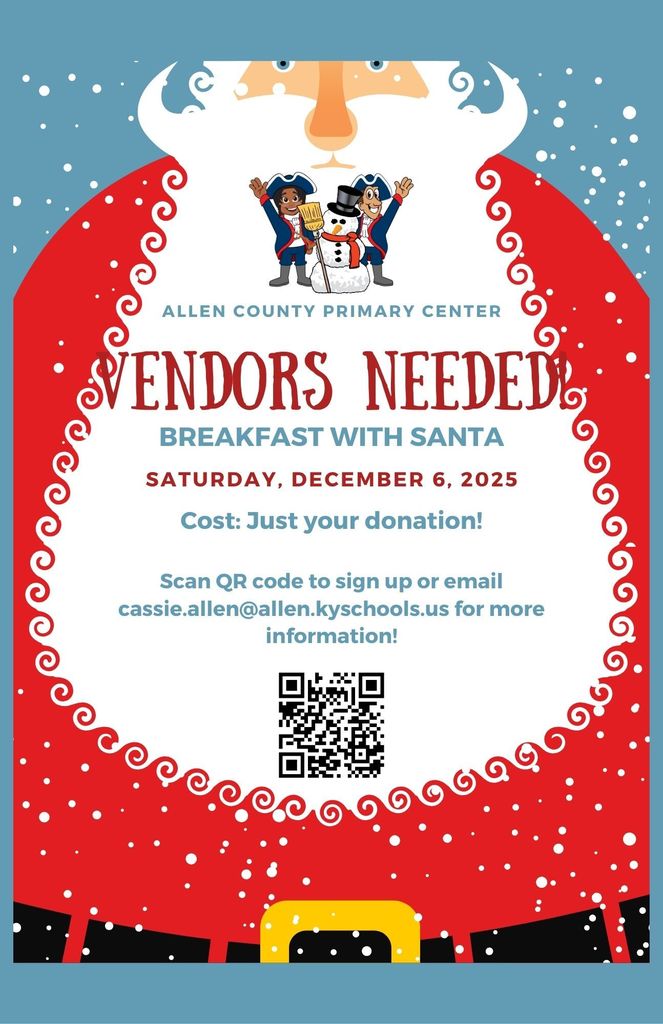Vendors Needed for Breakfast with Santa