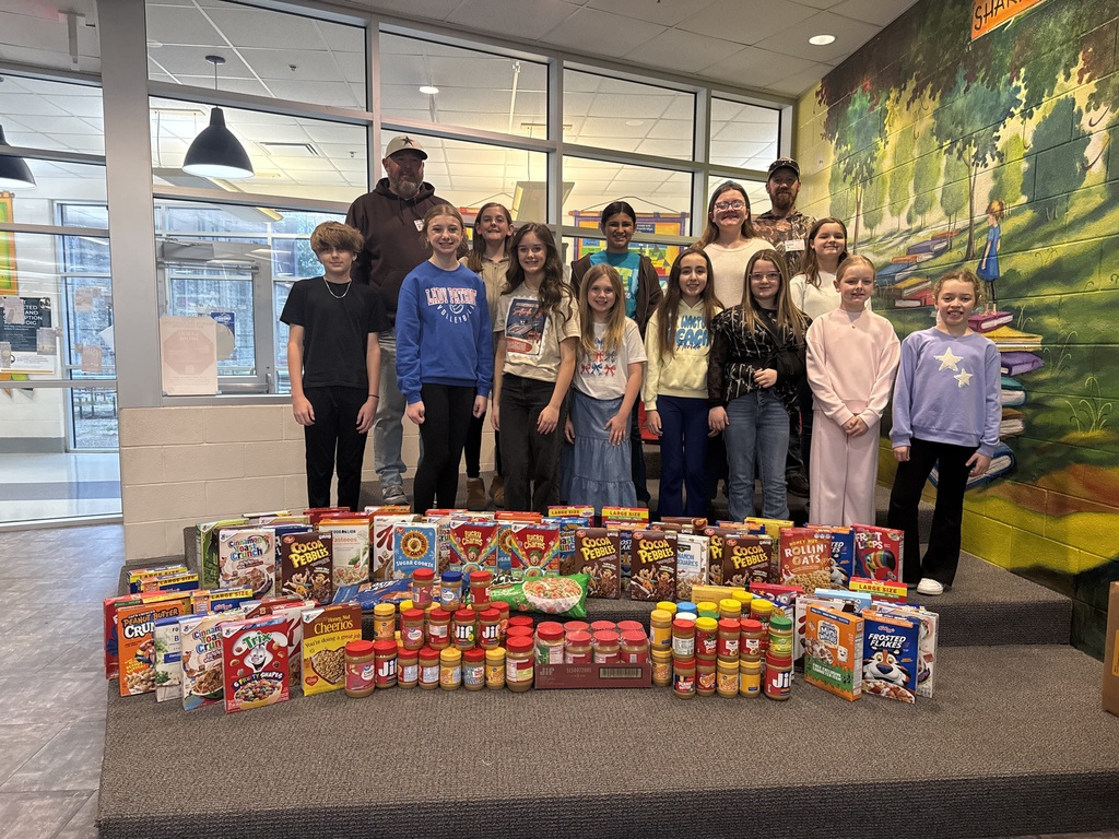 During Kindness Month, our Student Lighthouse lead our Fueling Kindness donation drive for The Dream Center.  Today we were able to present the efforts from our school to help support their organization. We collected over 130 donation of cereal and peanut butter to help our community.  Thank to everyone who donated! #BeKindACS