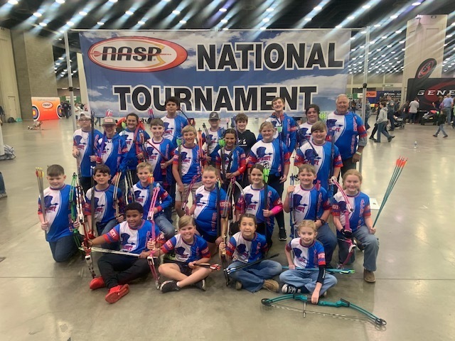 ACIC Elementary Archers traveled to Louisville this week and participated in the 2026 NASP Nationals Tournaments, earning qualifying scores in both Bullseye and 3D events. We will know in a few weeks if we have qualified for Championships in Daytona. Top Archers for Bullseye was Breighlyn Anderson with a score of 256 and Embri Young with a score of 227. Top Archers for 3D was Rhett Tuttle with a score of 242 and Easton Tade with a score of 213. Personal best scores were achieved by 13 Archers. Congratulations to the ACIC Elementary Team.