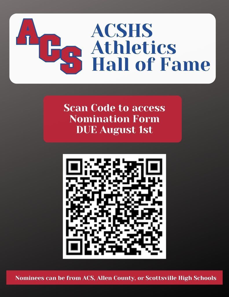 ACS Athletics Hall of Fame Flyer