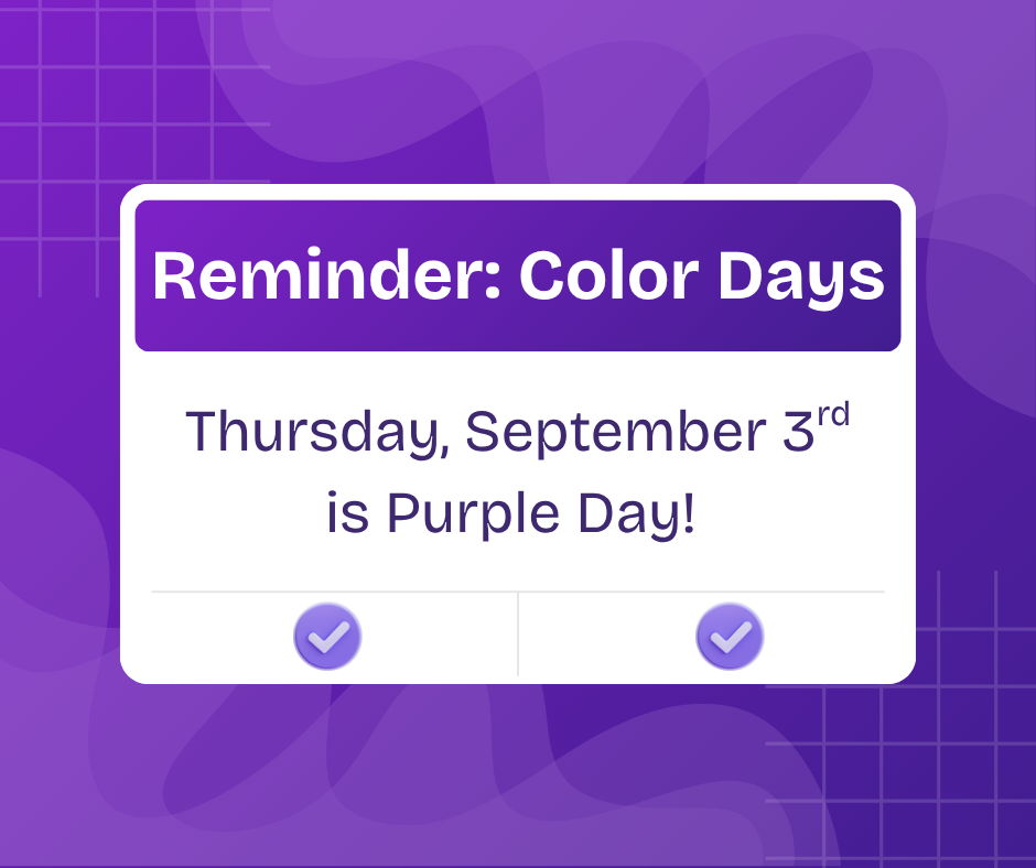 9/3 is Purple Day