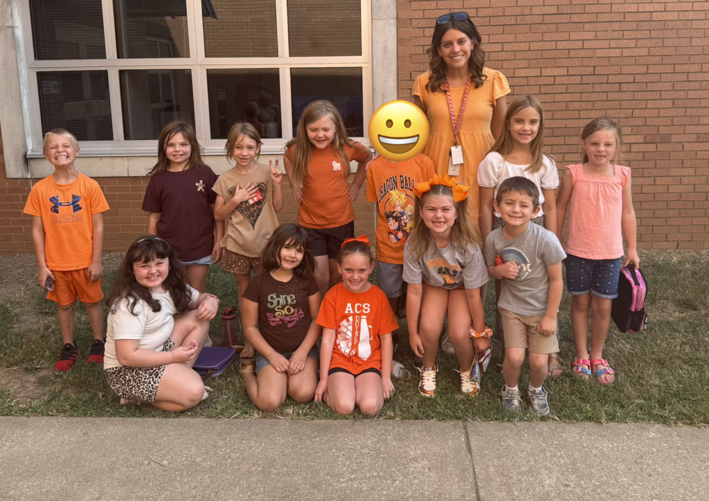 Orange & Brown Day