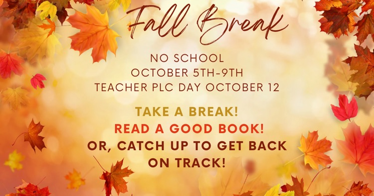 FALL BREAK 2026