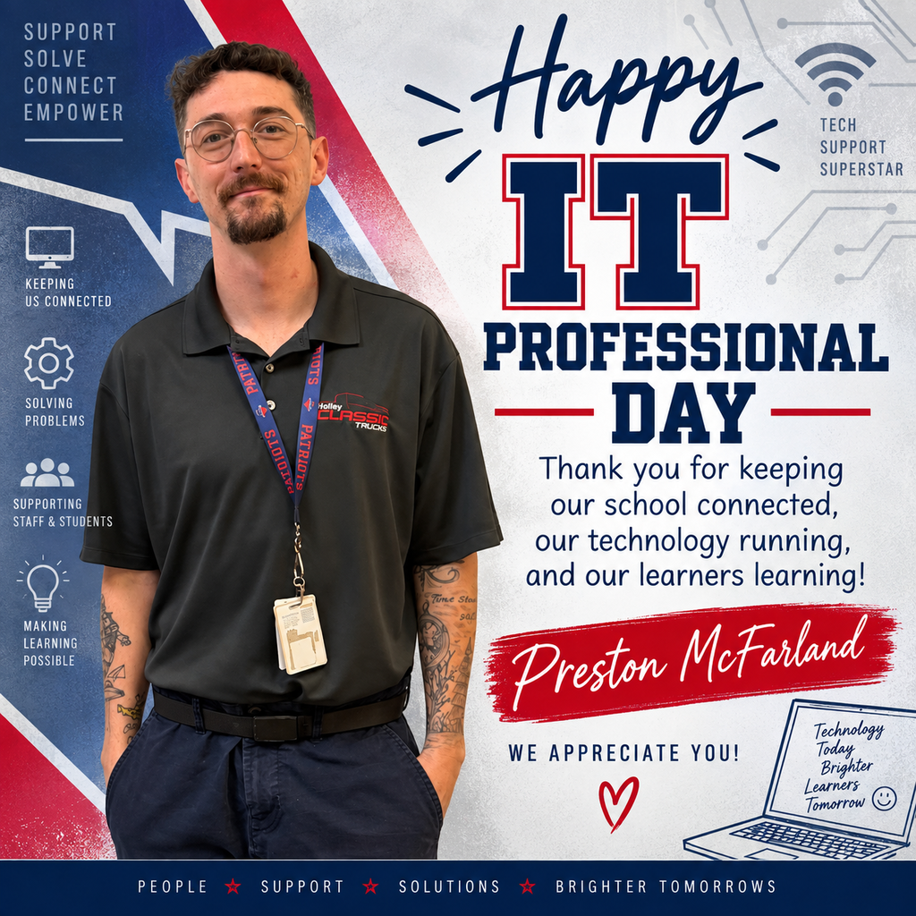 Happy IT Professional Day, Mr. Preston!