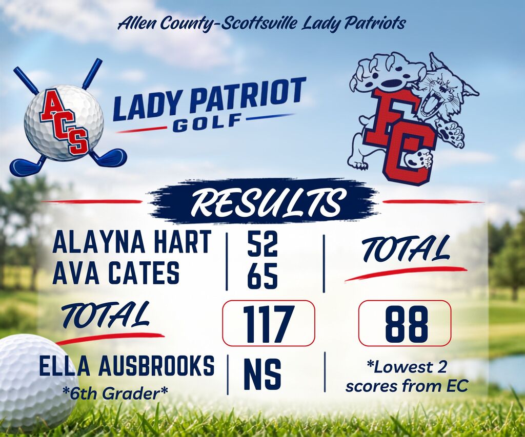 Lady Patriot Golf vs Edmonson County