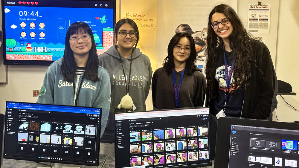 Three student films from Allen High School have advanced to the State UIL Film Festival, marking a milestone for the school’s animation program.