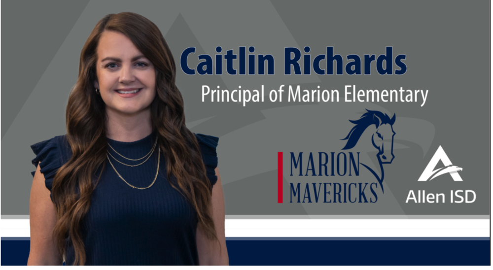 Caitlin Richards principal of Marion Elementary