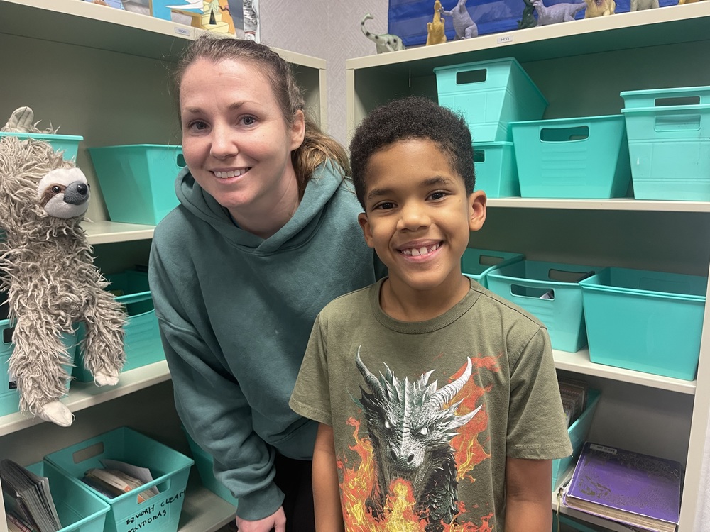 Lindsey Teacher on the Rise with student