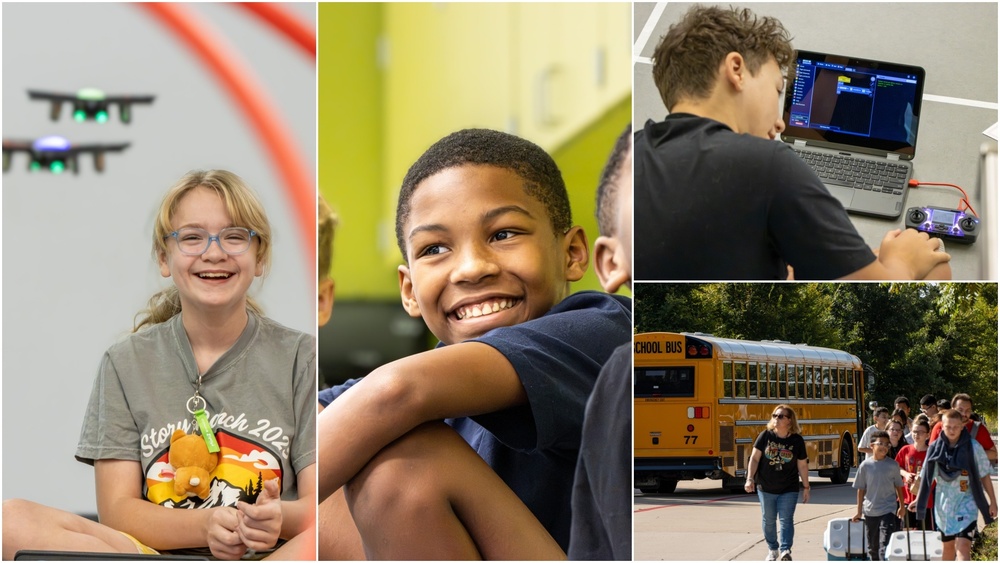 Story Elementary students spend the day at the Allen ISD STEAM Center