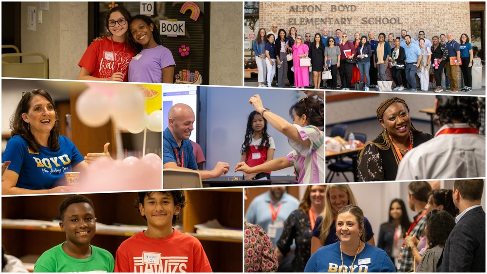 Allen ISD’s 2025–2026 Leadership Academy kicked off with district and school presentations, including a visit to Boyd Elementary.