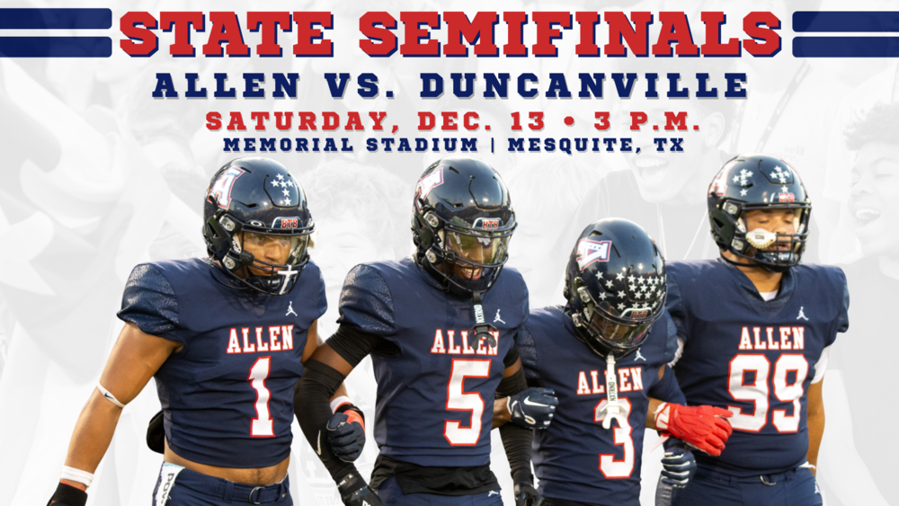 Image of the Allen Eagles football team