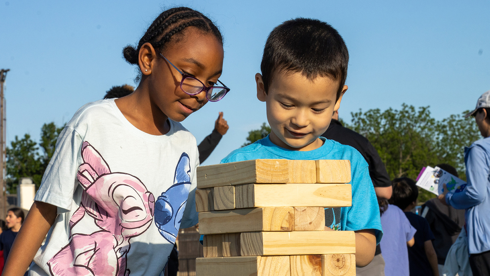 Kids at Field Day