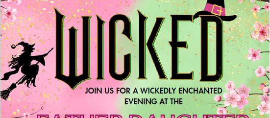 Father Daughter Dance Flyer 2025