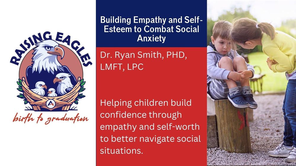 Building Empathy and Sel-Esteen to Combat Social Anxiety presentation as part of the Raising Eagles program