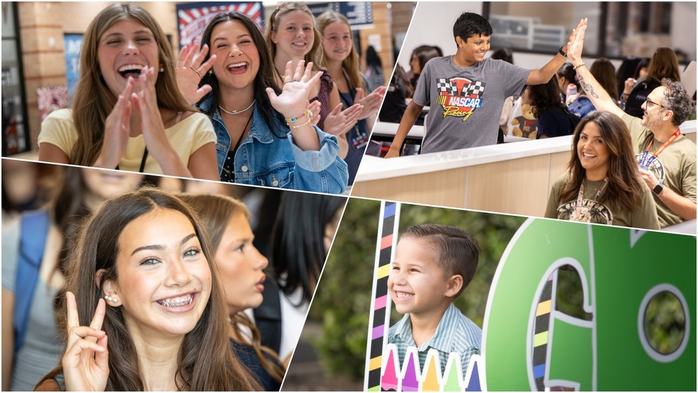 Students return to Allen ISD classrooms for the first day of the 2026-2027 school year.