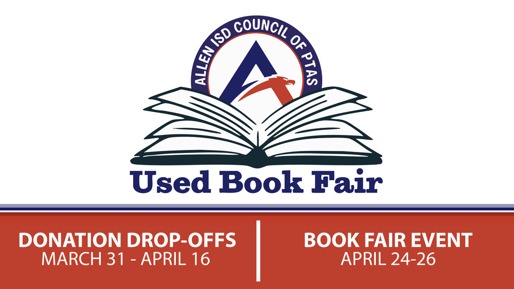 Allen ISD Council of PTAs Hosts Annual Used Book Fair April 24-26