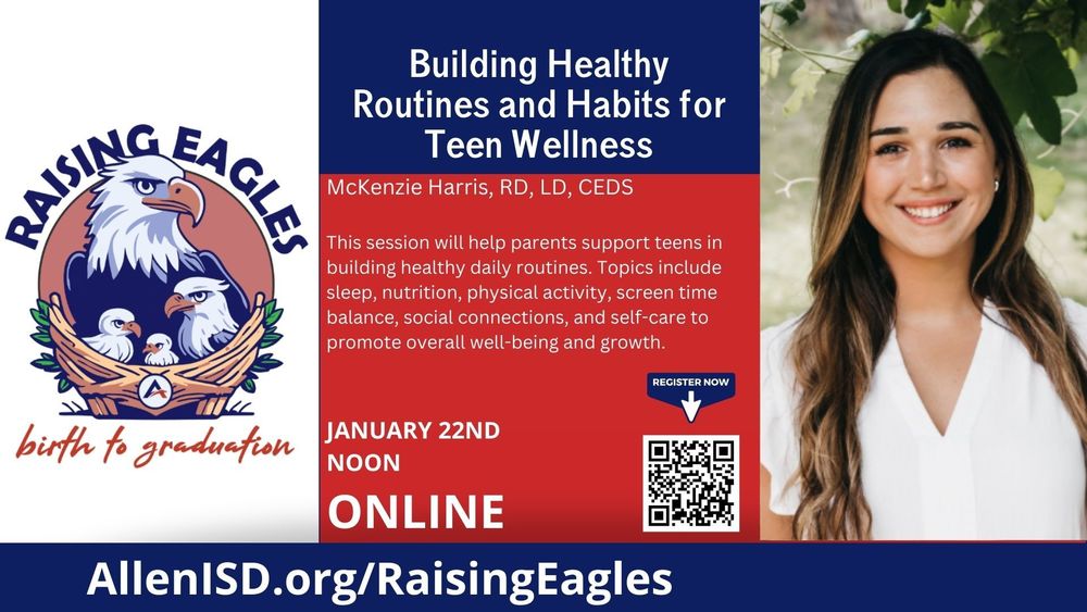 Raising Eagles: Building Healthy Routines graphic