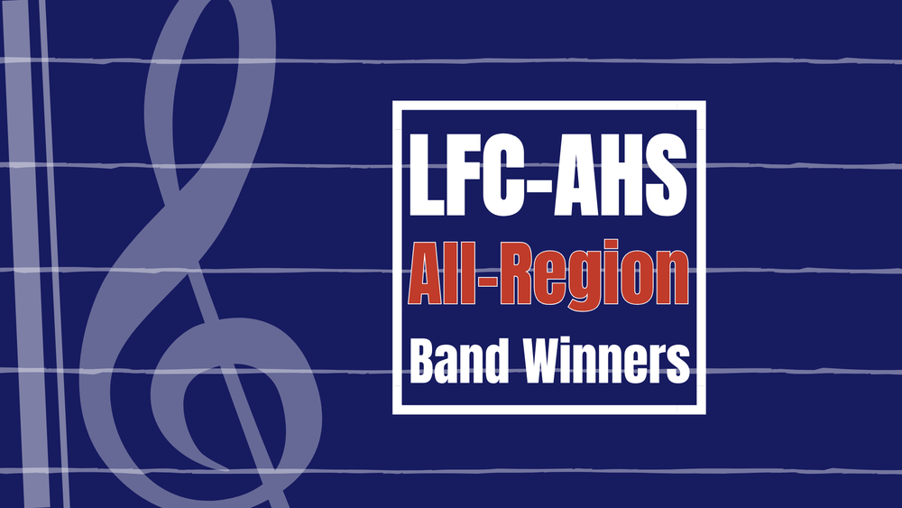 LFC-AHS Alle-Region Band Winners graphic
