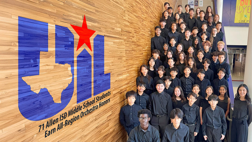 Middle School UIL All-Region Orchestra Honors