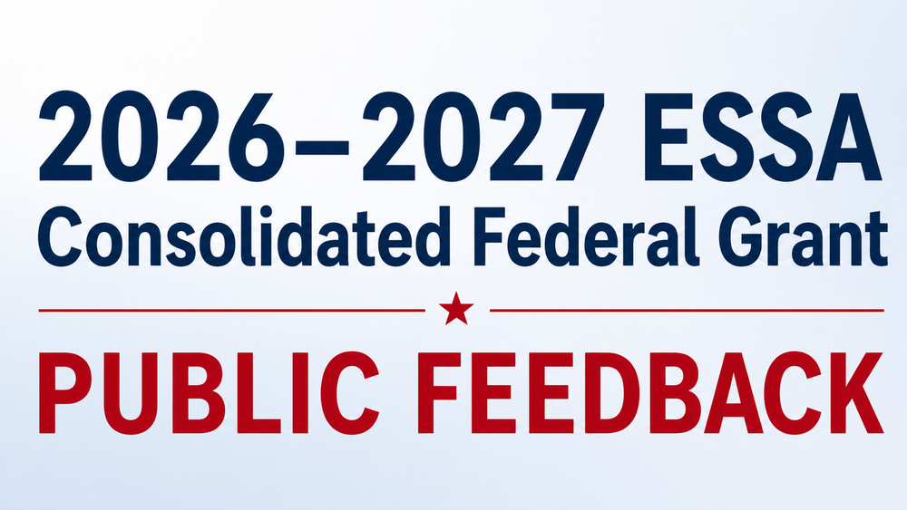 2026-2027 Allen ISD ESSA Consolidated Federal Grant Application: Public Feedback
