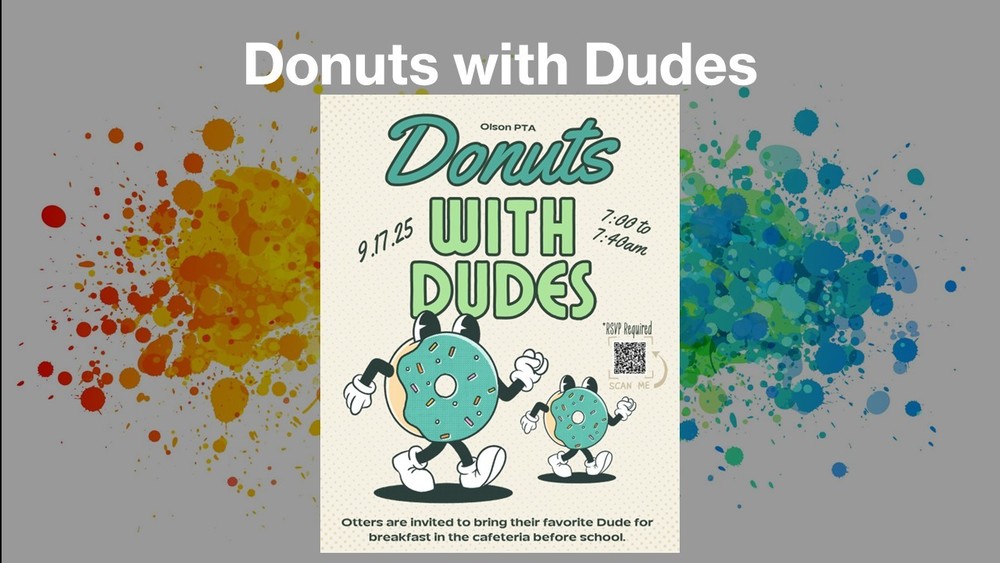2 Donuts walking Donuts with Dudes