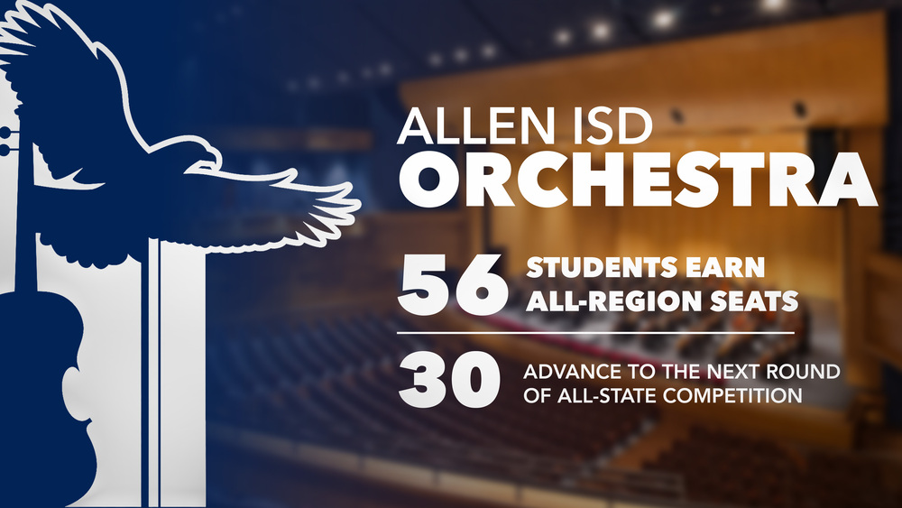 56 Allen ISD Orchestra Students Earn All-Region Seats 