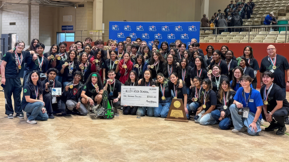 Allen BESR Robotics team wins state championship