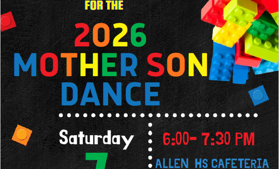 Mother Son Dance 2026 Flyer